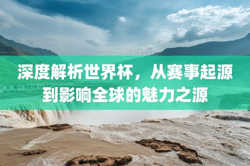 深度解析世界杯，从赛事起源到影响全球的魅力之源眉山市正发家政服务有限公司