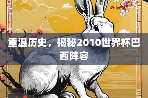 重温历史，揭秘2010世界杯巴西阵容