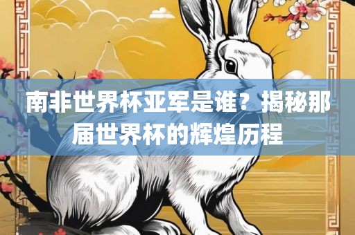 南非世界杯亚军是谁？揭秘那届世界杯的辉煌历程眉山市正发家政服务有限公司