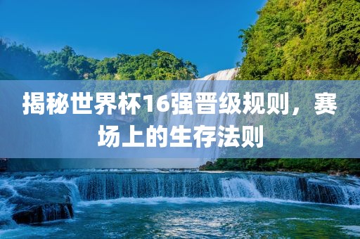 眉山市正发家政服务有限公司揭秘世界杯16强晋级规则，赛场上的生存法则