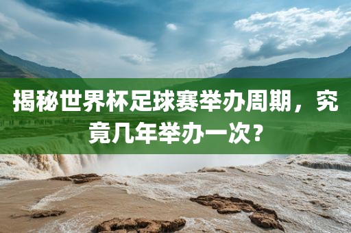 揭秘世界杯足球赛眉山市正发家政服务有限公司举办周期，究竟几年举办一次？