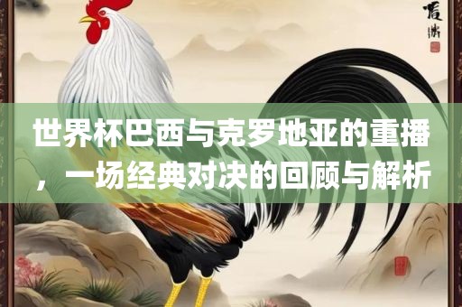 世界杯巴西与克罗地亚的重播，一场经典对决的回顾与解析
