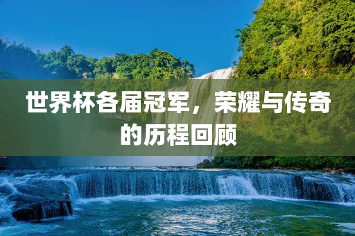 世界杯各届冠军，荣耀与传奇的历程回顾