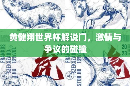 黄健翔世界杯解说门，激情与争议的碰撞