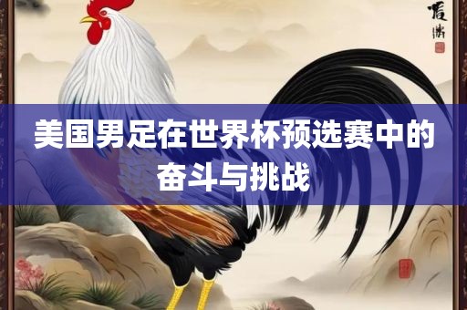 美国男足在世界杯预选赛中的奋斗与挑战眉山市正发家政服务有限公司
