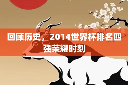 回顾历史，2014世界杯排名四强荣耀时刻眉山市正发家政服务有限公司