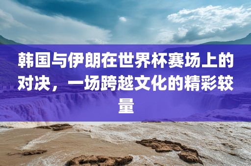 韩国与伊朗在世界杯赛场上的对决，一场跨越文化的精彩较量