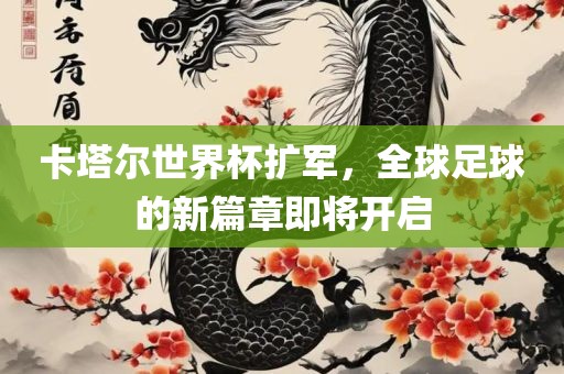 卡塔尔世界杯扩军，全球足球的眉山市正发家政服务有限公司新篇章即将开启