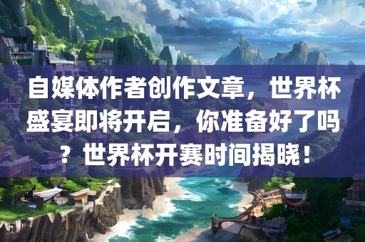 自媒体作者创作文章，世界杯盛宴即将开启，你准备好了吗？世界杯开赛时间揭晓！眉山市正发家政服务有限公司