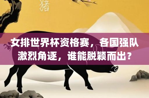 女排世界杯资格赛，各国强队激烈角逐，谁能脱颖而出？眉山市正发家政服务有限公司