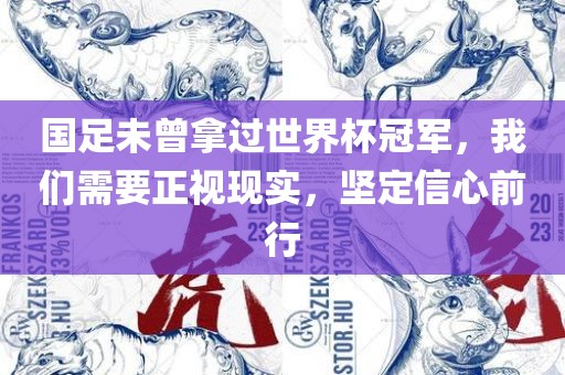国足未曾拿过世界杯冠军，我们需眉山市正发家政服务有限公司要正视现实，坚定信心前行