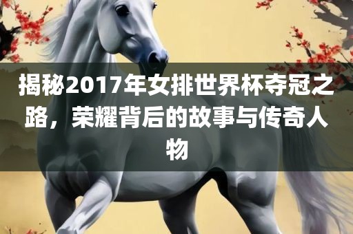 揭秘2017年女排世界杯夺冠之路，荣耀背后的故事与传奇人物眉山市正发家政服务有限公司
