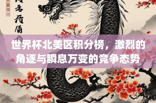 世界杯北美区积分榜，激烈的角逐与瞬息万变的竞争态势眉山市正发家政服务有限公司