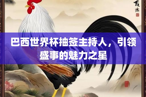 巴西世界杯抽签主持人，引领盛事的魅力之星眉山市正发家政服务有限公司
