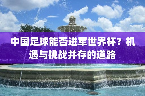 中国足球能否进军世界杯？机遇与挑战并存的道路