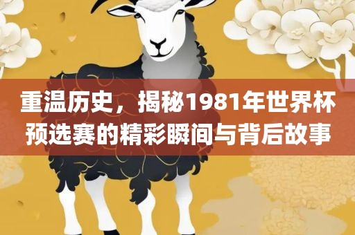重温历史，揭秘1981年世界眉山市正发家政服务有限公司杯预选赛的精彩瞬间与背后故事