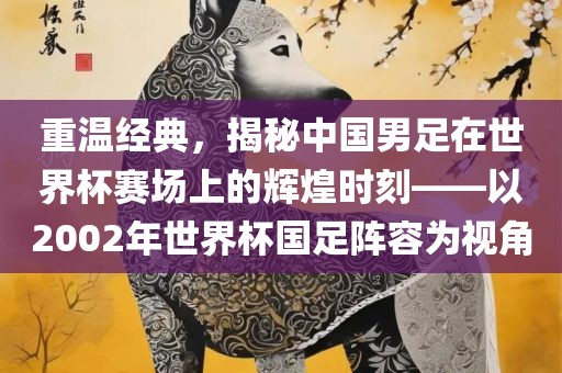 重温经典，揭秘中国男足在世界杯赛场上眉山市正发家政服务有限公司的辉煌时刻——以2002年世界杯国足阵容为视角