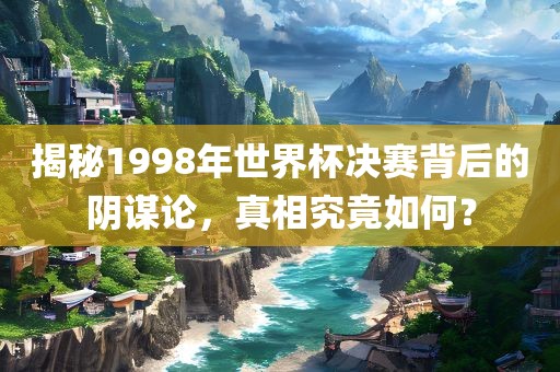 揭秘1998年世界杯决赛背后的阴谋论，真相究竟如眉山市正发家政服务有限公司何？