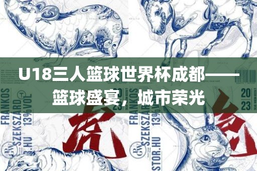 U18三人篮球世界杯成都——篮球盛宴，城市荣光眉山市正发家政服务有限公司