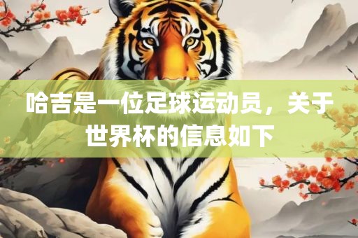 哈吉是一位足球运动员，关于世界杯的信息如下眉山市正发家政服务有限公司
