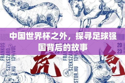 中国世界杯之外，探寻足球强国背后的故事