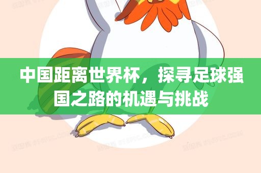 中国距离世界杯，探寻足球强国之路的机遇与挑战眉山市正发家政服务有限公司