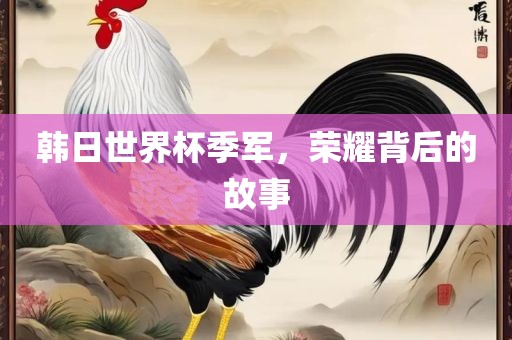 韩日世界杯季军，荣耀背后的故事