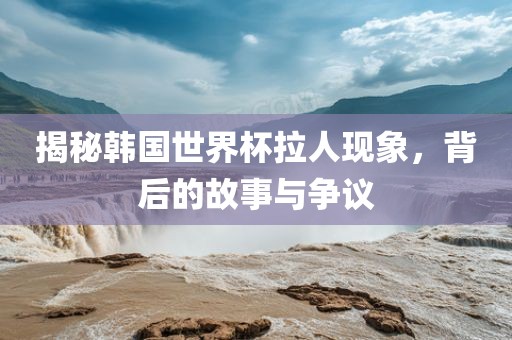 揭秘韩国世界杯拉人现象，背后的故事与争议