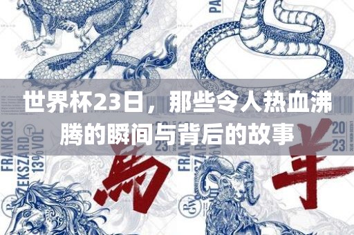 世界杯23日，那些令人热血沸腾的瞬间与背后的故事眉山市正发家政服务有限公司