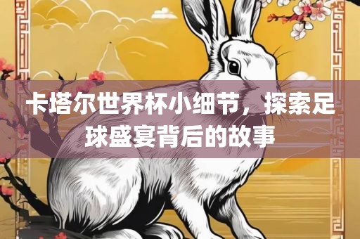 卡塔尔世界杯小细节，探索足球盛宴背后的故事