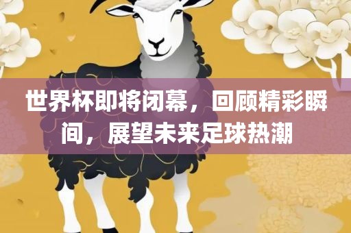世界杯即将闭幕，回顾精彩瞬间，展望未来足球热潮