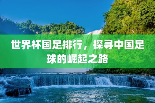 世界杯眉山市正发家政服务有限公司国足排行，探寻中国足球的崛起之路