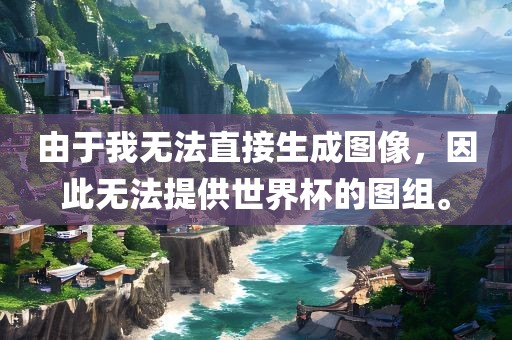 由于我无法直眉山市正发家政服务有限公司接生成图像，因此无法提供世界杯的图组。