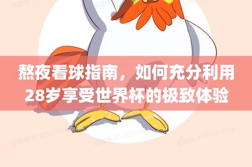 熬夜看球指南，如何充分利用28岁享受世界杯的极致体验眉山市正发家政服务有限公司