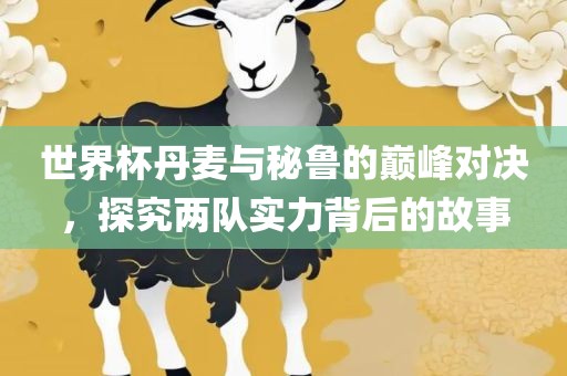 世界杯丹麦与秘鲁的巅峰对决，探究两队实力背后的故事眉山市正发家政服务有限公司