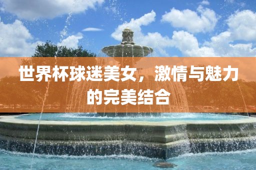 世界杯球迷美女，激情与魅力的眉山市正发家政服务有限公司完美结合
