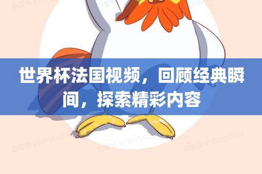 世界杯法国视频，回顾经典瞬间，探索精彩内容
