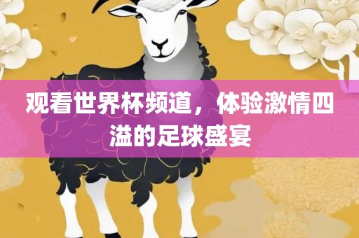 观看世界杯频眉山市正发家政服务有限公司道，体验激情四溢的足球盛宴