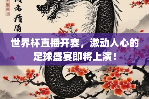 世界杯直播开赛，激动人心的足球盛宴即将上演！眉山市正发家政服务有限公司